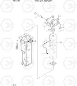 4710 BREAKER ASSY(2/2) R60CR-9A, Hyundai