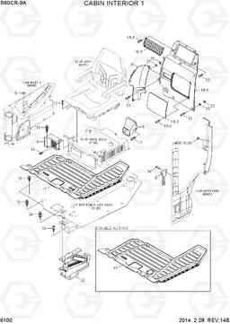 6100 CAB INTERIOR 1 R60CR-9A, Hyundai