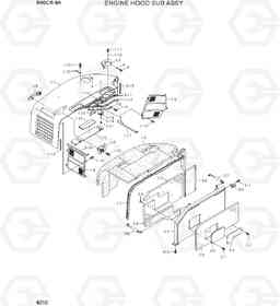 6210 ENGINE HOOD SUB ASSY R60CR-9A, Hyundai