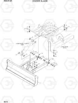 6410 DOZER BLADE R60CR-9A, Hyundai