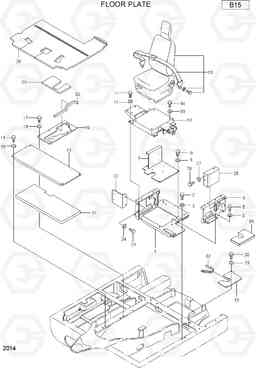 2014 FLOOR PLATE R75-7, Hyundai