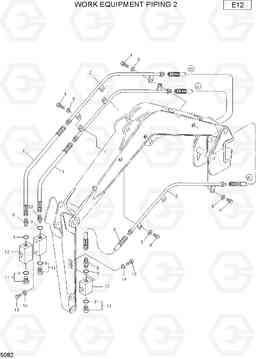 5082 WORK EQUIPMENT PIPING 2 R75-7, Hyundai