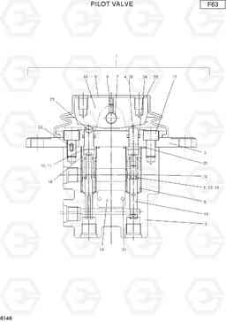 6146 PILOT VALVE R75-7, Hyundai