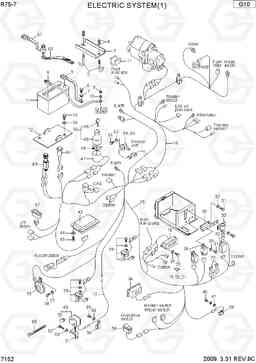 7152 ELECTRIC SYSTEM 1 R75-7, Hyundai