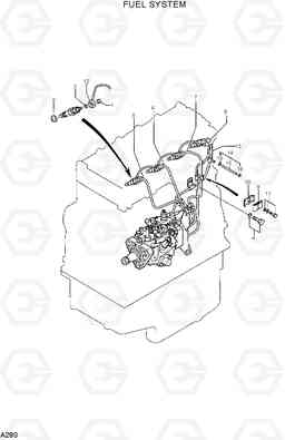 A280 FUEL SYSTEM R75-7, Hyundai