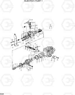 A320 INJECTION PUMP 1 R75-7, Hyundai