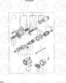 A350 STARTER R75-7, Hyundai