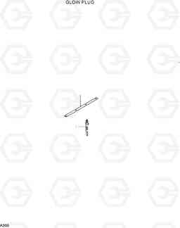 A360 GLOW PLUG R75-7, Hyundai