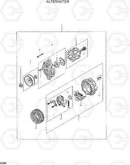 A380 ALTERNATOR R75-7, Hyundai