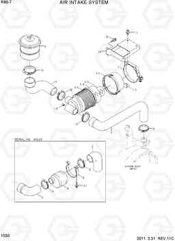 1030 AIR INTAKE SYSTEM R80-7, Hyundai