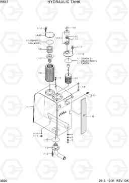 3020 HYDRAULIC TANK R80-7, Hyundai