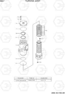 4420 TURNING JOINT R80-7, Hyundai