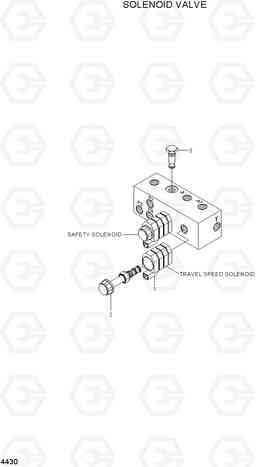 4430 SOLENOID VALVE R80-7, Hyundai