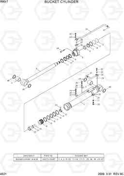 4521 BUCKET CYLINDER R80-7, Hyundai