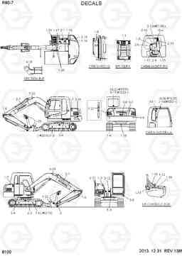 8100 DECALS R80-7, Hyundai