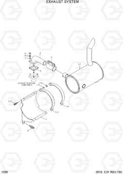 1030 EXHAUST SYSTEM R80-7A, Hyundai