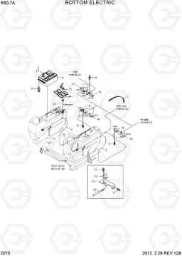 2070 BOTTOM ELECTRIC R80-7A, Hyundai