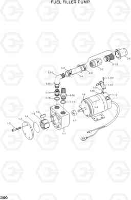 2090 FUEL FILLER PUMP R80-7A, Hyundai