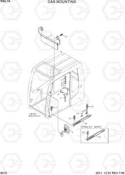 6010 CAB MOUNTING R80-7A, Hyundai