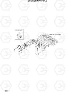 9050 INTAKE MAINFOLD R80-7A, Hyundai