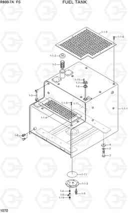 1070 FUEL TANK R800-7A FS, Hyundai