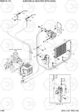 1105 AIRCON & HEATER MTG-ENG R800-7A FS, Hyundai