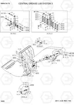 3620 CENTROL GREASE LUB SYSTEM 3 R800-7A FS, Hyundai