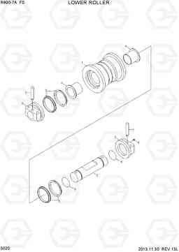 5020 LOWER ROLLER R800-7A FS, Hyundai