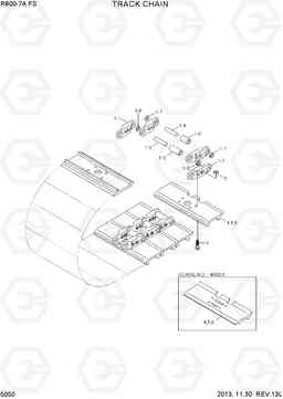 5050 TRACK CHAIN R800-7A FS, Hyundai