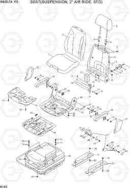 6140 SEAT(SUSPENSION, 2