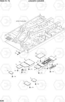6260 UNDER COVER R800-7A FS, Hyundai