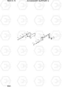 9040 ACCESSORY SUPPORT 2 R800-7A FS, Hyundai