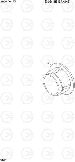 9160 ENGINE BRAKE R800-7A FS, Hyundai