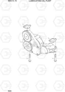 9340 LUBRICATING OIL PUMP R800-7A FS, Hyundai