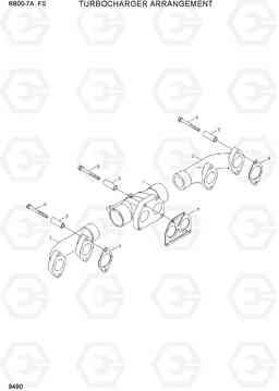 9490 TURBOCHARGER ARRANGEMENT R800-7A FS, Hyundai