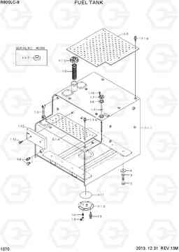 1070 FUEL TANK R800LC-9, Hyundai