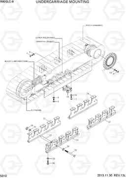 5010 UNDERCARRIAGE MOUNTING R800LC-9, Hyundai