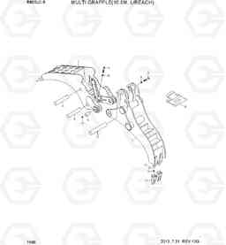 7480 MULTI GRAPPLE(10.8M, L/REACH) R800LC-9, Hyundai