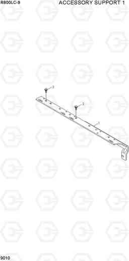 9010 ACCESSORY SUPPORT 1 R800LC-9, Hyundai