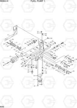 9230 FUEL PUMP 1 R800LC-9, Hyundai