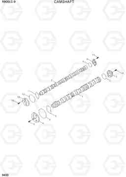 9400 CAMSHAFT R800LC-9, Hyundai