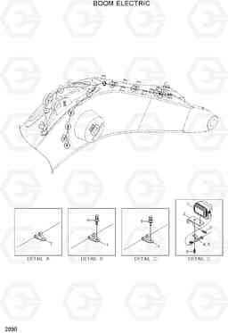 2030 BOOM ELECTRIC R800LC-7A, Hyundai