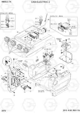 2070 CAB ELECTRIC 2 R800LC-7A, Hyundai