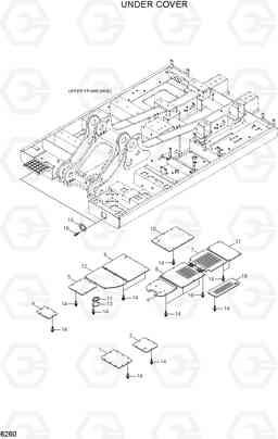 6260 UNDER COVER R800LC-7A, Hyundai