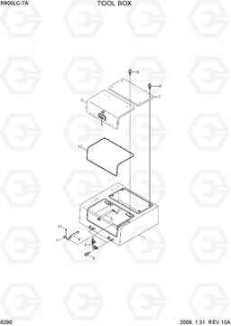 6290 TOOL BOX R800LC-7A, Hyundai