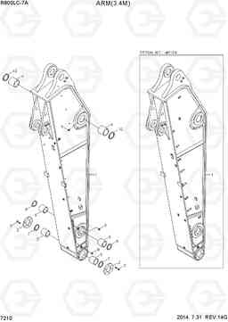 7210 ARM(3.4M) R800LC-7A, Hyundai