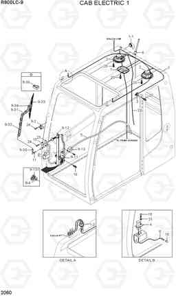 2060 CAB ELECTRIC 1 R800LC-9 FS, Hyundai