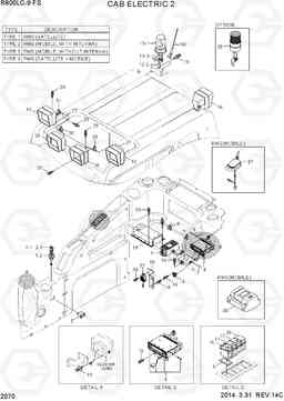 2070 CAB ELECTRIC 2 R800LC-9 FS, Hyundai
