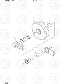 5040 IDLER R800LC-9 FS, Hyundai