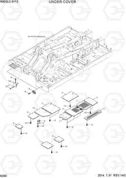 6260 UNDER COVER R800LC-9 FS, Hyundai